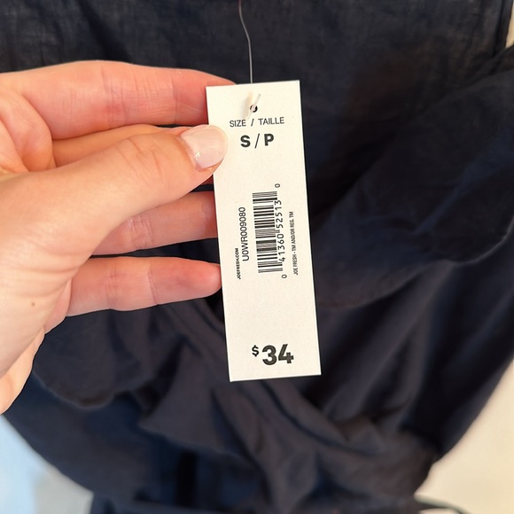 NEW Joe fresh linen wrap dress - Picture 2 of 3